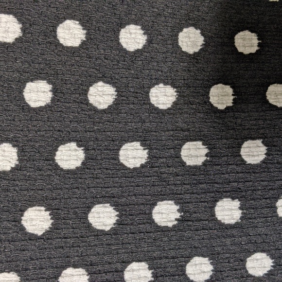 Black and White Polka Dot Maxi Dress Size 10 - Picture 4 of 6